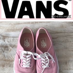 Women’s pink vans